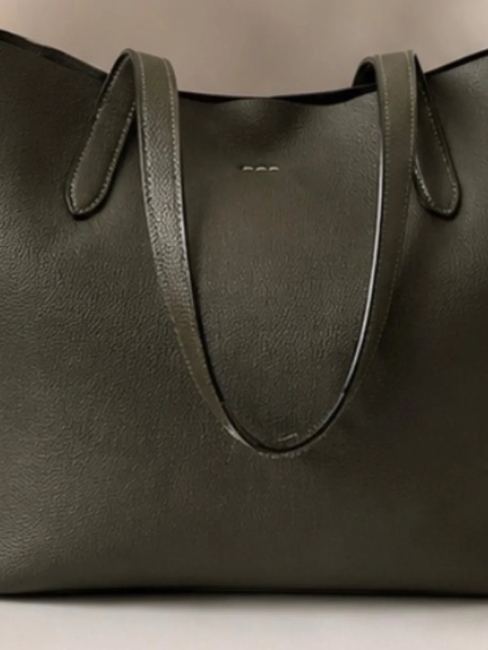 Coach Cameron Tote – Olive Drab Pebble Leather (Style CC050)  Elevate your e